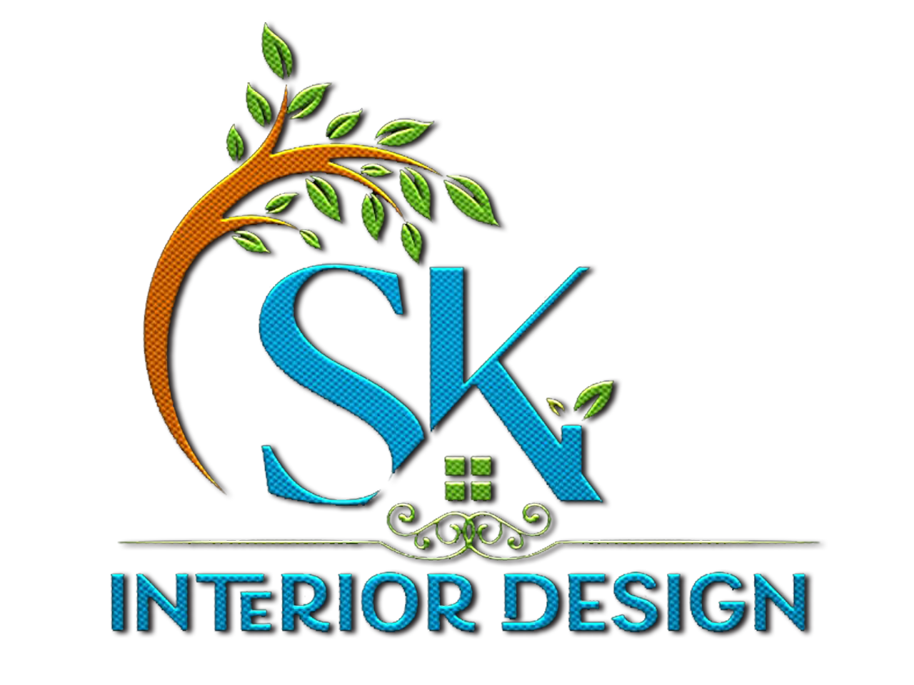 SK Interior Design Logo